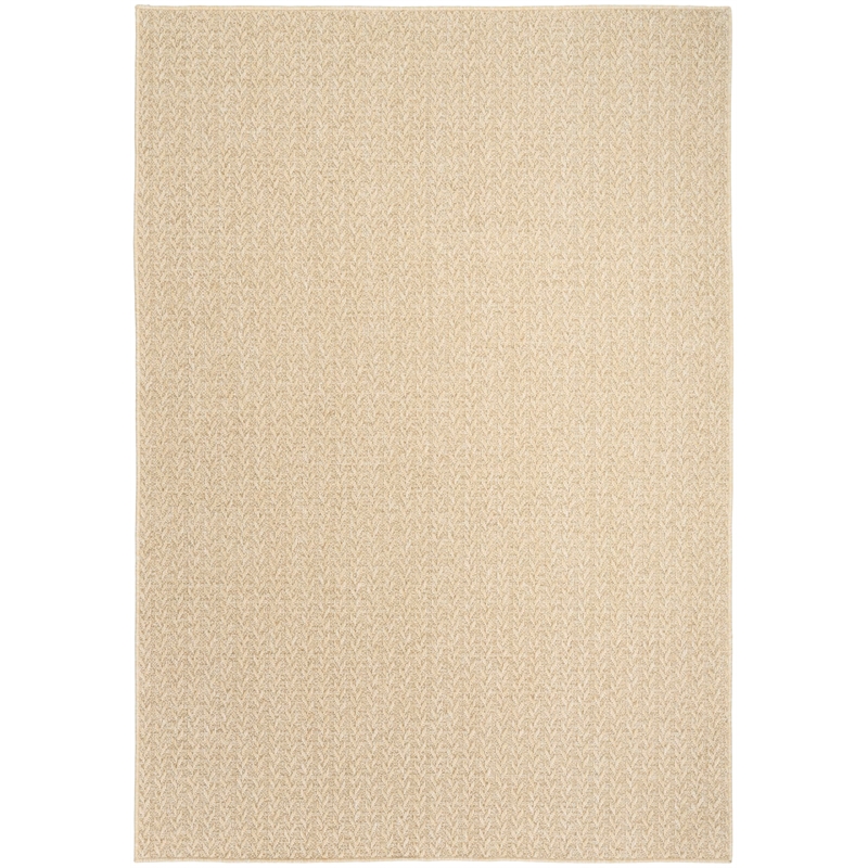 Nourison Home Tulum 5' x 7' Fabric Cream Area Rug