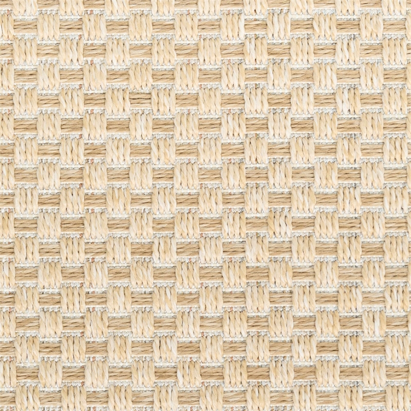 Nourison Home Tulum 5' x 7' Fabric Cream Area Rug