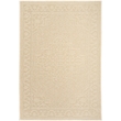 Nourison Home Tulum 5' x 7' Fabric Cream Area Rug