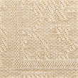 Nourison Home Tulum 5' x 7' Fabric Cream Area Rug