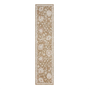 Nourison Home Asher 10' Runner Fabric Mocha Area Rug