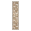 Nourison Home Asher 10' Runner Fabric Mocha Area Rug