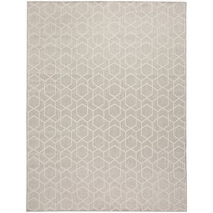 Nourison Home Horizon 10' x 14' Fabric Gray Area Rug