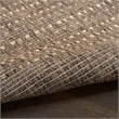 Nourison Home Tulum 8' Runner Fabric Brown Area Rug