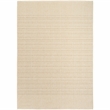 Nourison Home Tulum 6' x 9' Fabric Cream Area Rug