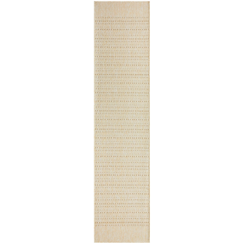 Nourison Home Tulum 8' x 10' Fabric Cream Area Rug