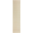 Nourison Home Tulum 8' x 10' Fabric Cream Area Rug