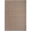 Nourison Home Tulum 6' x 9' Fabric Brown Area Rug