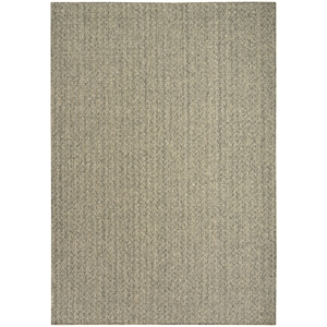 Nourison Home Tulum 6' x 9' Fabric Olive Area Rug
