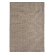 Nourison Home Tulum 6' x 9' Fabric Brown Area Rug
