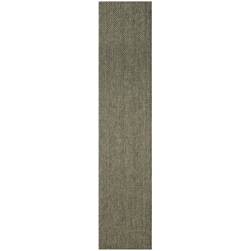 Nourison Home Tulum 6' Runner Fabric Olive Area Rug
