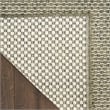 Nourison Home Tulum 6' x 9' Fabric Olive Area Rug