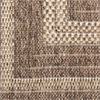 Nourison Home Tulum 8' x 10' Fabric Brown Area Rug