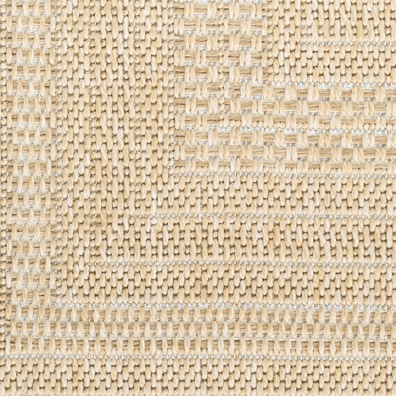 Nourison Home Tulum 9' x 12' Fabric Cream Area Rug