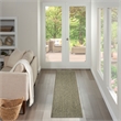 Nourison Home Tulum 6' Runner Fabric Olive Area Rug