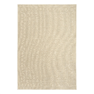 Nourison Home Tulum 6' x 9' Fabric Cream Area Rug