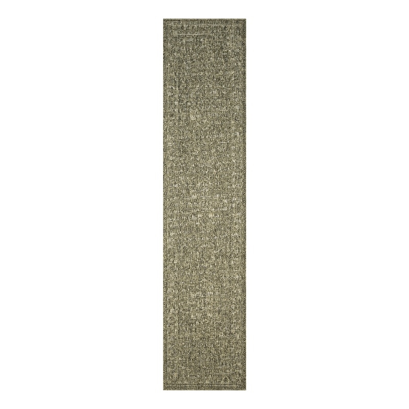 Nourison Home Tulum 6' Runner Fabric Olive Area Rug