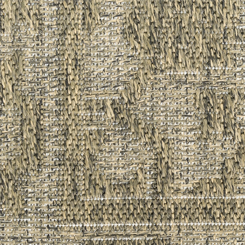 Nourison Home Tulum 8' x 10' Fabric Olive Area Rug