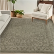 Nourison Home Tulum 8' x 10' Fabric Olive Area Rug