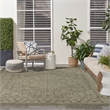 Nourison Home Tulum 8' x 10' Fabric Olive Area Rug