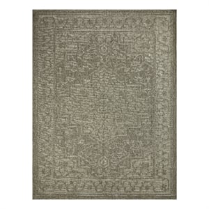 Nourison Home Tulum 8' x 10' Fabric Olive Area Rug