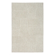 Nourison Home Textured Home 2' x 4' Polyester Beige Ivory Area Rug