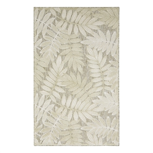 Nourison Home Aloha 3' x 4' Fabric Ivory Sage Area Rug