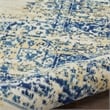 Nourison Home Grafix 9' x 12' Fabric White Area Rug