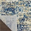 Nourison Home Grafix 9' x 12' Fabric White Area Rug