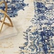 Nourison Home Grafix 9' x 12' Fabric White Area Rug