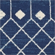 Nourison Home Grafix 9' x 12' Fabric Navy Area Rug