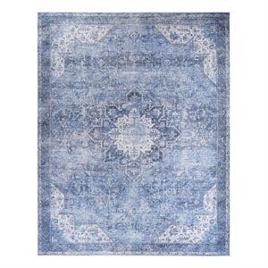 Nourison Home Nourison Washables 8' x 10' Polyester Blue Area Rug