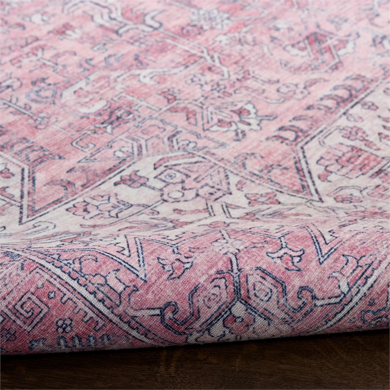 Nourison Home Nourison Washables 8' x 10' Polyester Pink Area Rug