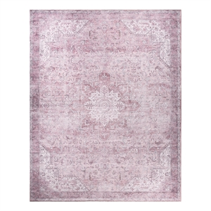 Nourison Home Nourison Washables 8' x 10' Polyester Pink Area Rug