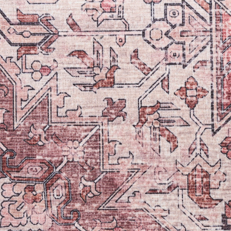 Nourison Home Nourison Washables 8' x 10' Polyester Red Area Rug