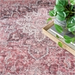 Nourison Home Nourison Washables 8' x 10' Polyester Red Area Rug