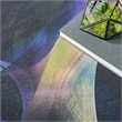 Nourison Home Nourison Washables 8' x 10' Polyester Blue Multicolor Area Rug