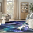 Nourison Home Nourison Washables 8' x 10' Polyester Blue Multicolor Area Rug