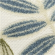 Nourison Home Aloha 8' x 11' Fabric Ivory Rose Area Rug