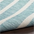 Nourison Home Positano 10' x 14' Fabric Aqua Ivory Area Rug