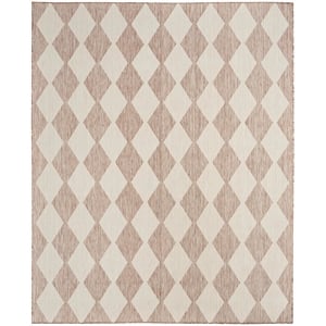 Nourison Home Positano 9' x 12' Fabric Beige Area Rug