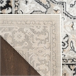 Nourison Home Dekor 4' x 6' Polyester Ivory Charcoal Area Rug