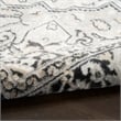 Nourison Home Dekor 4' x 6' Polyester Ivory Charcoal Area Rug