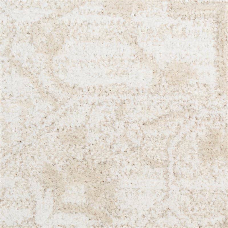 Nourison Home Dekor 4' x 6' Polyester Ivory Area Rug