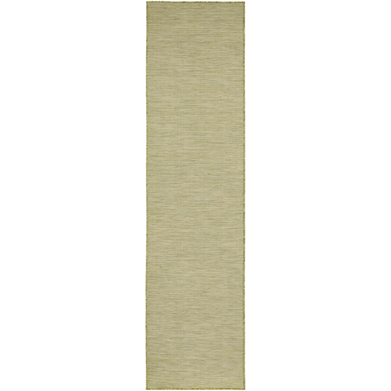 Nourison Home Positano 6' Runner Fabric Green Area Rug