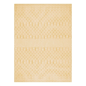 Nourison Home Positano 10' x 14' FabricYellow Area Rug