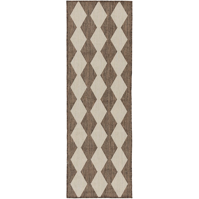 nourison home positano 6' runner fabric natural area rug