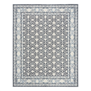 Nourison Home Grace 5' x 7' Polyester Blue Area Rug