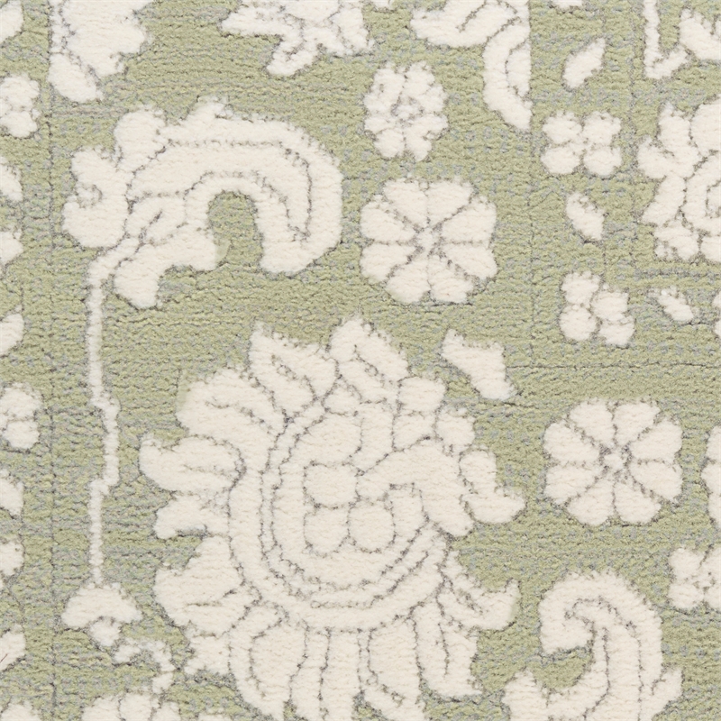Nourison Home Grace 5' x 7' Polyester Sage Area Rug