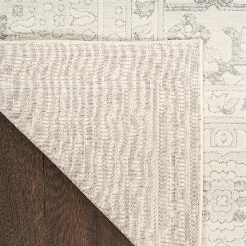 Nourison Home Grace 5' x 7' Polyester Grey Area Rug
